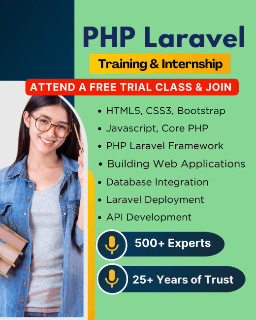 Php Laravel Training in Butik Batok