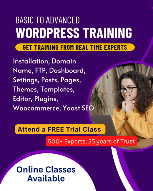 Wordpress Training in Yishun