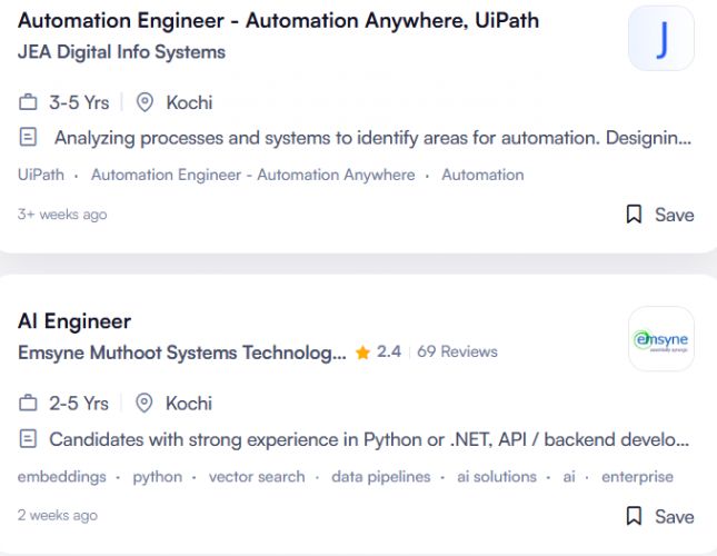 AI Workflow Automation internship jobs in Yishun