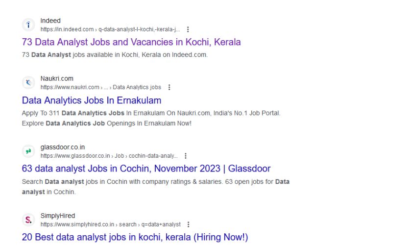 Data Analytics internship jobs in Seletar