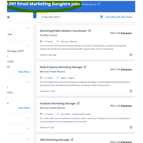 Email Marketing internship jobs in Singapore