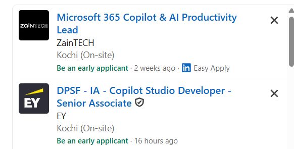 Microsoft Copilot & AI Productivity internship jobs in Ang Mo Kio