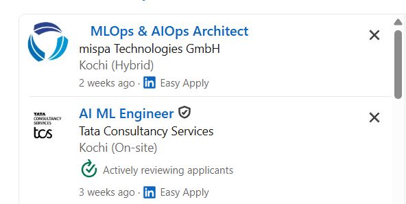 MLOps Engineering internship jobs in Loyang