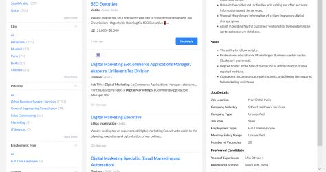 Off-Page SEO internship jobs in Jurong East