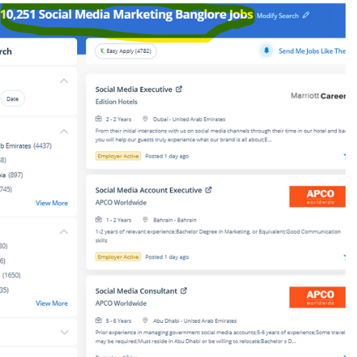 Social Media Marketing internship jobs in Singapore