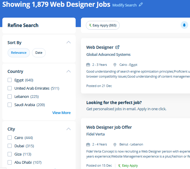 Web Design internship jobs in Pulau Ujong